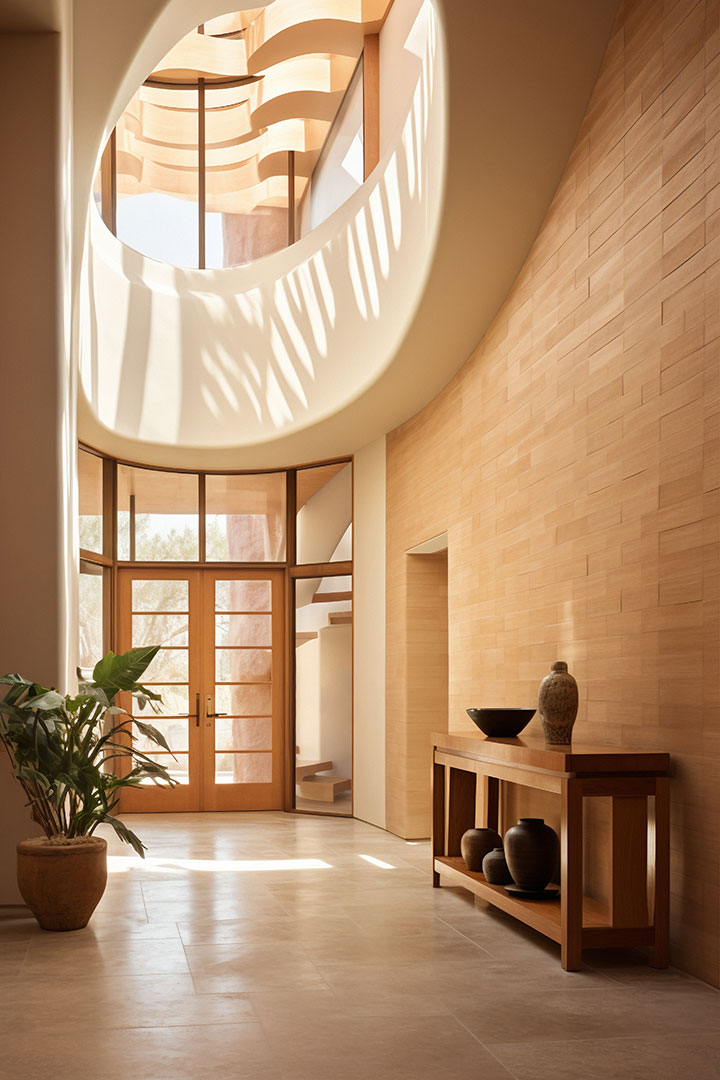 modern styled interior design